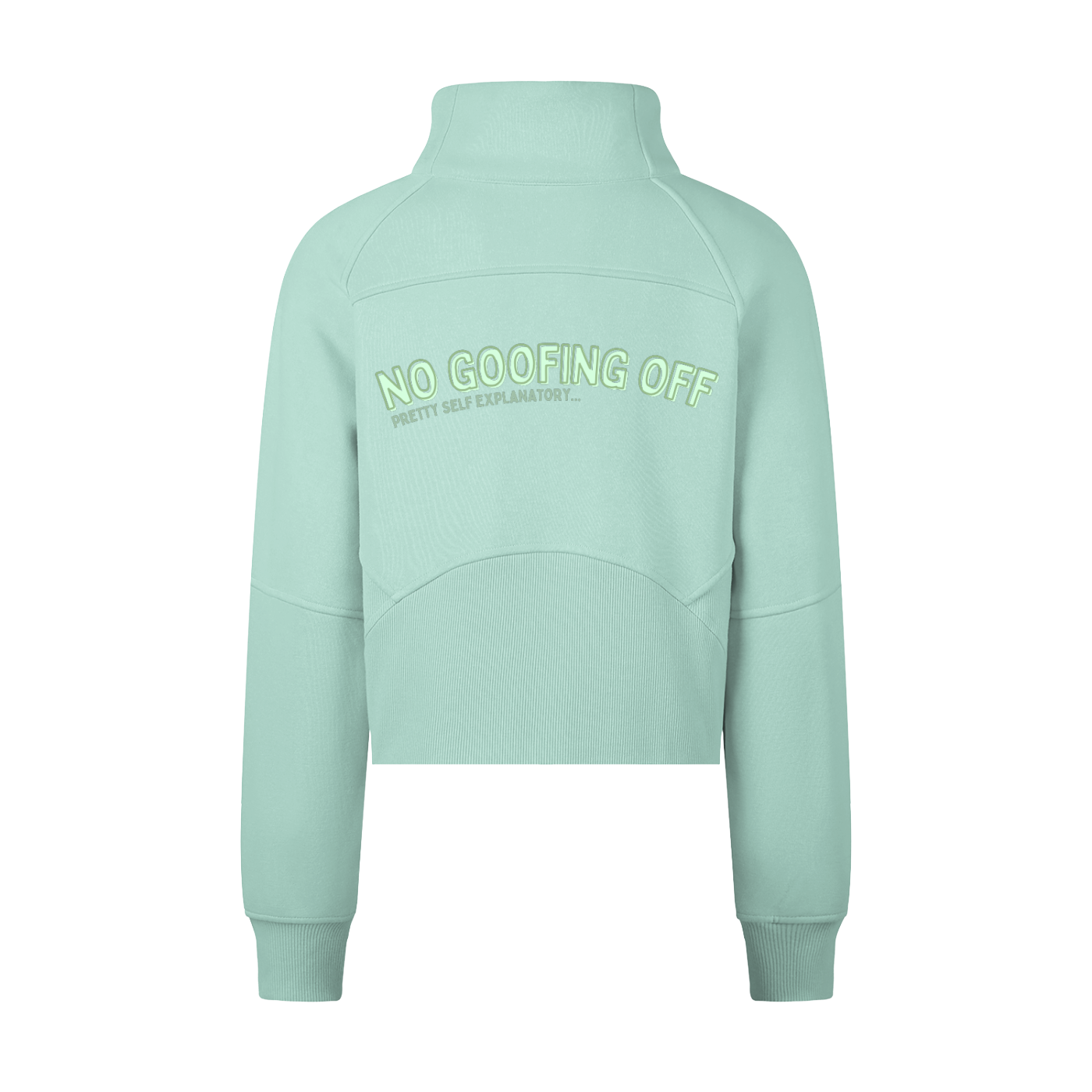 NOGOFF CHICKS HALF ZIP