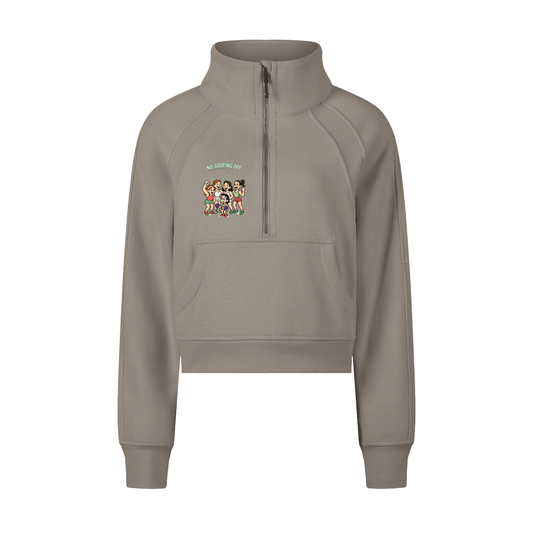 NOGOFF CHICKS HALF ZIP